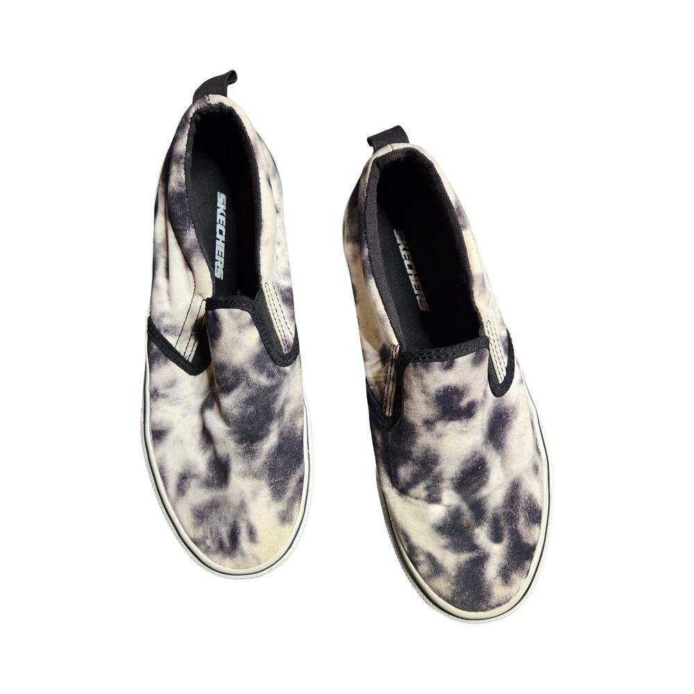 Skechers Gray Canvas Slip-On Boy's Shoes Size: 3
